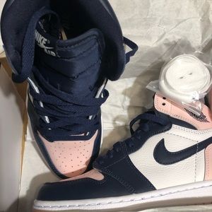 Navy pink and white hard to find not in stores worn once
